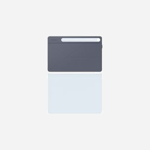 Samsung Book Cover Hybride EF-BX710PLEGWW Bleu pour Galaxy Tab S9 et Tab S9 FE 11", Folio avec Fonction Marche/Veille Automatique, Position Debout - Miniature 2