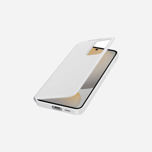 Samsung EF-ZS721CWEGWW Coque Smart View avec Porte-Carte pour Galaxy S24 FE Blanc, Fenêtre Interactive, 6.7", 1 Compartiment Carte, 83x14.4x166mm, 66g - Miniature 3