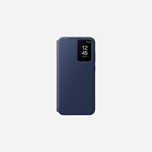 Samsung EF-ZS721CLEGWW Coque Smart View Bleu Foncé pour Galaxy S24 FE (6.7") avec Porte-Carte, Fenêtre Interactive, 83x14.4x166mm, 66g - Miniature 1