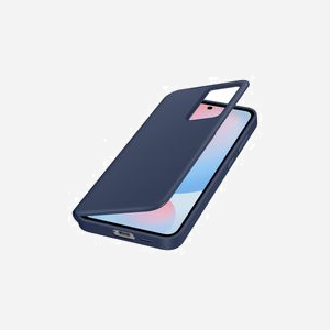 Samsung EF-ZS721CLEGWW Coque Smart View Bleu Foncé pour Galaxy S24 FE (6.7") avec Porte-Carte, Fenêtre Interactive, 83x14.4x166mm, 66g - Miniature 3