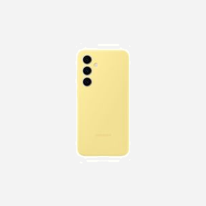 Samsung - Coque Silicone Jaune EF-PS721CYEGWW pour Galaxy S24 FE - Housse 6.7" - Protection Chocs, Chutes, Rayures - Dimensions 80.6x10.9x165.3mm - 32g - Miniature 1
