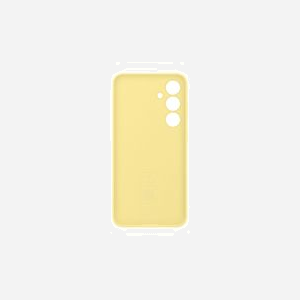 Samsung - Coque Silicone Jaune EF-PS721CYEGWW pour Galaxy S24 FE - Housse 6.7" - Protection Chocs, Chutes, Rayures - Dimensions 80.6x10.9x165.3mm - 32g - Miniature 5