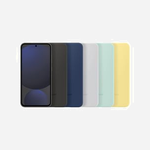 Samsung EF-PS721CJEGWW Housse Silicone Grise pour Galaxy S24 FE (6.7"), Protection Chocs/Rayures/Anti-Goutte, 80.6x165.3x10.9mm, 32g - Miniature 5