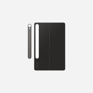 Samsung Book Cover Keyboard EF-DX725BBEGFR Noir - Français 65 Touches, Pavé Tactile, Pogo Pin, Bluetooth - Galaxy Tab S9/S9 FE 11" - Ajustable 150°, Porte-Stylet - Miniature 4