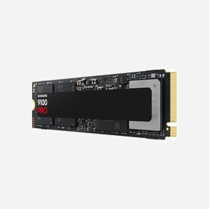 Samsung SSD 9100 PRO 4To NVMe M.2 PCIe 5.0 - Lecture 14800 Mo/s, Écriture 13400 Mo/s, V-NAND TLC, Chiffrement AES 256-bit, 2600K IOPS Écriture - Miniature 3