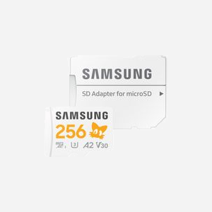 Samsung MicroSDXC 256Go UHS-I U3 V30 A2 Classe 10 (MB-MD256SA/LC1), Lecture 180Mo/s, Ecriture 130Mo/s, Adaptateur SD, Protection Multiple - Miniature 4