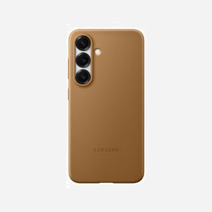 Samsung EF-VS931PFEGWW Housse de Protection Simili-Cuir Camel pour Galaxy S25 6.2" (15.8 cm) Anti-goutte et Résistant aux Rayures