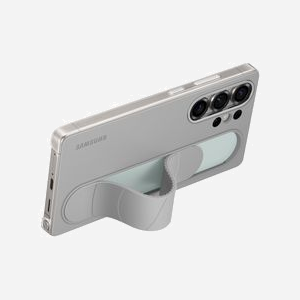 Samsung EF-GS938CJEGWW Housse Gris avec Support et Lanière pour Galaxy S25 Ultra 6.9" – Compatibilité Samsung – Design Monochromatique - Miniature 4