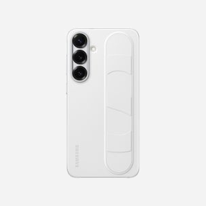 Samsung EF-GS936CWEGWW Housse de Protection Blanche pour Galaxy S25+ Écran 6.7" avec Support de Bureau et Pochette de Carte - Miniature 1