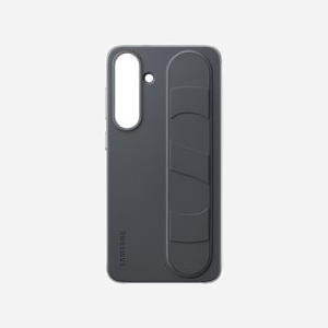 Samsung EF-GS936CBEGWW Housse Noire pour Galaxy S25+ 6.7" avec Support Bureau, Surface Monochromatique, Pochette Carte et Facilité d'Application - Miniature 1
