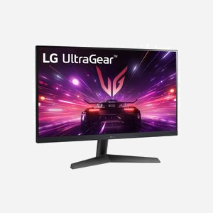 LG 24GS60F-B.AEU Moniteur LCD 24" Full HD (1920x1080) IPS 180Hz 1ms, HDR10, AMD FreeSync Premium, NVIDIA G-SYNC Compatible, DisplayPort/HDMI, Noir - Miniature 3