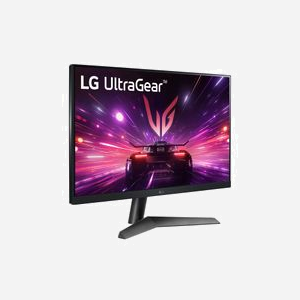 LG 24GS60F-B.AEU Moniteur LCD 24" Full HD (1920x1080) IPS 180Hz 1ms, HDR10, AMD FreeSync Premium, NVIDIA G-SYNC Compatible, DisplayPort/HDMI, Noir - Miniature 4