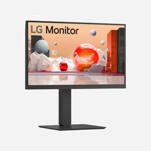 LG 24BA750-B Écran LCD 23.8" Full HD 1920x1080 IPS 100Hz 5ms, Hub USB-C 65W, DisplayPort 1.4, HDMI, RJ45, VESA, Noir - Miniature 2