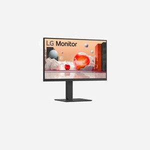 LG 27BA750-B Écran LCD 27" Full HD 1920x1080 IPS 100Hz, 5ms, 250cd/m², Hub USB-C 65W, DP 1.4, HDMI, KVM, Ethernet, Noir - Miniature 2