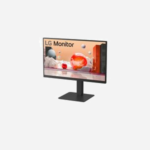 LG 27BA750-B Écran LCD 27" Full HD 1920x1080 IPS 100Hz, 5ms, 250cd/m², Hub USB-C 65W, DP 1.4, HDMI, KVM, Ethernet, Noir - Miniature 4
