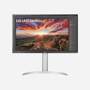 LG 27UP850K-W.AEU Moniteur 27" 4K Ultra HD LED IPS 3840x2160 5ms 60Hz DisplayHDR 400 DCI-P3 95% USB-C 90W DisplayPort 1.4 Noir - Miniature 1