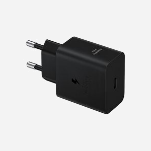 Samsung EP-T4511 Chargeur Secteur 45W USB-C Power Delivery 3.0 (5V) Noir - Compatibilité Smartphone, Tablette (Galaxy S10 5G, Note10...)