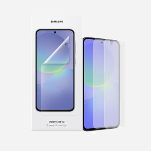 Samsung EF-UA366CTEGWW Film de Protection d'Écran Transparent pour Galaxy A36 5G (6.7"), Anti-rayures, Anti-traces, Installation Facile