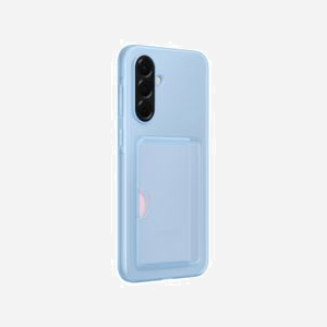 Samsung EF-OA566TLEGWW Coque Portefeuille Bleu pour Galaxy A56 5G 6.7" Polyuréthane Compartiment Carte 80.9x10.6x165.6mm 33g - Miniature 2