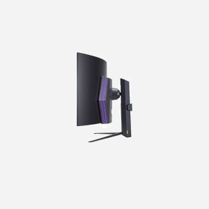 LG Ecran OLED 44.5" 45GR95QE-B, 3440x1440 WQHD, 0.03ms, 240Hz, G-SYNC Compatible/FreeSync Premium, HDR10, Noir, Hub USB, VESA - Miniature 5