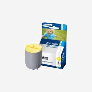 Samsung Toner Jaune CLP-Y300A Original – Rendement 1000 Pages – Technologie Laser – Compatibilité CLP-300, CLX-2160, CLX-3160 - Miniature 3