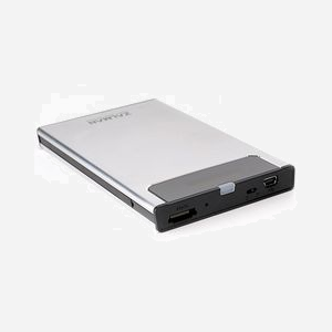 Zalman ZM-VE200 SE Argent, Boîtier Externe 2.5" SATA, USB 2.0/eSATA, Alimenté par USB, 1 Baie, 78.6x135.3x13.1mm, 98.5g - Miniature 2