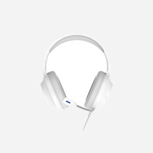 Casque Gaming Filaire Zalman ZM-HPS310 WH Blanc - Haut-parleurs 50mm, 20-20000Hz, Micro Boom - Sensibilité 106dB, Impédance 32 Ohm, USB, Câble 2.2m - Miniature 2