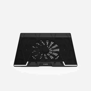 Zalman ZM-NS3000 Base de Refroidissement pour PC Portable 17" Ventilateur 200mm 760 RPM USB Noir (375x283x56mm, Plastique/Acier/Caoutchouc) - Miniature 3