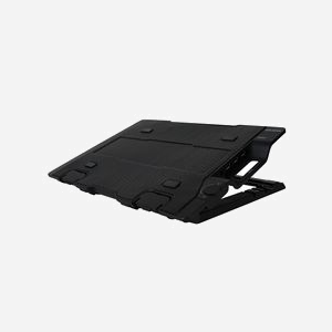 Zalman ZM-NS2000 Support Refroidisseur Ordinateur Portable 12"-17" ventilateur 200mm 610tr/min 20dB USB 2.0 (3 ports) Inclinaison 7.5-45° Noir