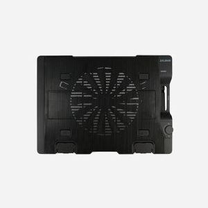 Zalman ZM-NS2000 Support Refroidisseur Ordinateur Portable 12"-17" ventilateur 200mm 610tr/min 20dB USB 2.0 (3 ports) Inclinaison 7.5-45° Noir - Miniature 3