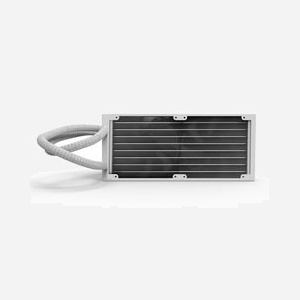 Zalman Reserator5 Z24 ARGB WHITE : Refroidisseur liquide CPU All-in-One, 2 ventilateurs 120mm, 700-1800 RPM, 1.43 mmH2O, sockets LGA1700/AM5 - Miniature 4