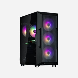 Zalman I3 NEO ARGB BLACK Boîtier PC Moyen Tour ATX / Micro-ATX / Mini-ITX, 3x 120mm ARGB avant, 1x 120mm arrière, USB 3.2 Gen 1, Acier / Verre Trempé - Miniature 3