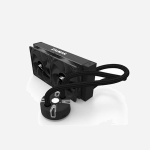 Zalman Reserator5 Z24 Black : Watercooling CPU AIO, Radiateur 240mm, 2x SF120 ARGB, 12cm, 800-2000 RPM, 37dB, Socket LGA 115x/1200/20xx AM3/AM4/FM2 - Miniature 2
