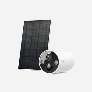 TP-Link Tapo C425 KIT Caméra IP Extérieure Sans Fil 4MP (2560x1440) CMOS 1/3" Angle 150° Vision Nocturne 15m IP66 Batterie 10000mAh