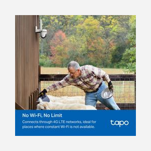 TP-Link TAPO C501GW Caméra IP Extérieure Tourelle 1080p WiFi, Vision Nocturne 30m, IP66, Angle 105°/59°/122°, Audio 2-voies, microSD 512Go - Miniature 5