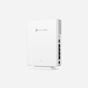 TP-Link EAP650-DESKTOP Point d'accès WiFi 6 AX3000, 2.4GHz (574 Mbps) + 5GHz (2402 Mbps), 4 ports Ethernet RJ-45, PoE, Blanc, Table, Antennes internes - Miniature 3