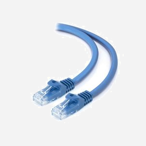 ALOGIC C6-01B-BLUE Câble Réseau Cat6 1m Bleu RJ-45 Mâle-Mâle, Contacts Or, 1000 Mbit/s, LSZH, Cuivre, 24 AWG, Gigabit Ethernet - Miniature 3