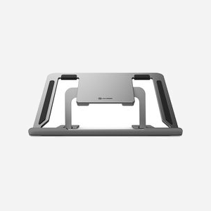 ALOGIC Support Laptop Aluminium Gris AAL6APNS-SGR - Réglable 6 positions, surface antidérapante, poids 440g, pour 1 périphérique - Miniature 5