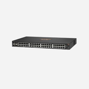 HPE Aruba Networking Aruba 6000 48G Switch Gigabit Ethernet L3 Géré - 48xRJ45 10/100/1000, 4xSFP, 1U, QoS, VLAN, ACL, ARM Cortex-A9 - Miniature 2