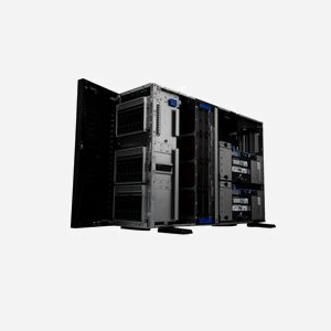 HPE ProLiant ML350 Tower - Intel Xeon Silver 4410Y 2GHz, 32Go DDR5 4800MHz, Alimentation 1000W, Ref P53567-421 - Miniature 4