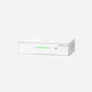 HPE Aruba Instant On 1430 8G Switch Non-géré L2 Gigabit Ethernet 8 ports RJ-45 10/100/1000, QoS, 16 Gbit/s, 8192 MAC, Blanc