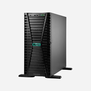 HPE ProLiant ML110 Gen11 Serveur Tour (4.5U) Intel Xeon Silver 4510 2.4GHz, 32Go DDR5 ECC 5600MHz, 8To (2x4To) SATA, Alimentation 2000W Redondante, Réf: P77234-425