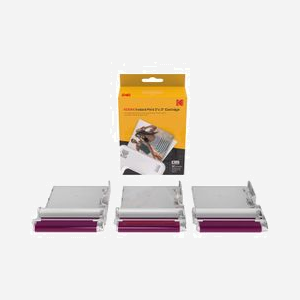 Kodak ICRG330 Film Instantané Mini 3, Pack de 30, Dimensions 107x55x152mm, Fabriqué en Corée, Poids 150g