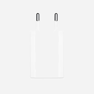 Adaptateur Secteur Apple MGN13ZM/A 5W Universel Blanc - Alimentation Interne Compatible iPhone, iPad, iPod, Apple Watch - Référence MGN13ZM/A - Miniature 2