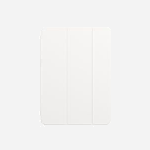 Apple Smart Folio MH0A3ZM/A Blanc pour iPad Air 10.9" (5ème et 4ème génération) - Étui Folio Polyuréthane, Fonction Réveil/Veille & Support