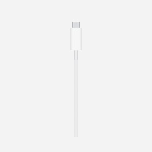 Apple Chargeur MagSafe MHXH3ZM/A Argent/Blanc, Recharge sans fil Qi pour Écouteurs/Smartphones, 66x66x14mm, 110g, Compatible iPhone/AirPods - Miniature 3