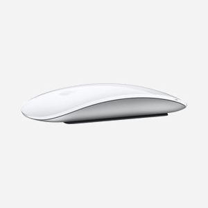 Apple Magic Mouse MK2E3Z/A Souris Bureau Ambidextre RF sans fil & Bluetooth - Surface Multi-Touch - Batterie Rechargeable Lightning - 99g - Compatible macOS et iPadOS