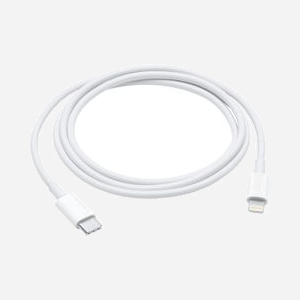 Apple Câble Lightning vers USB-C (MM0A3ZM/A) - 1m, Blanc, Connecteurs mâles droits, Synchronisation et charge iPhone/iPad/iPod vers USB-C, 30g, Compatibilité étendue