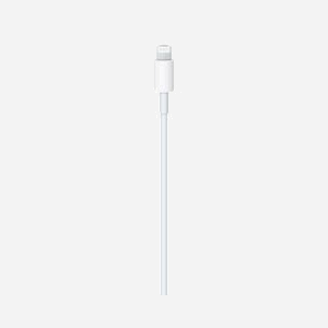 Apple Câble Lightning vers USB-C (MM0A3ZM/A) - 1m, Blanc, Connecteurs mâles droits, Synchronisation et charge iPhone/iPad/iPod vers USB-C, 30g, Compatibilité étendue - Miniature 3