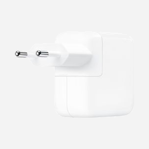 Apple Adaptateur Secteur Double USB-C 35W MNWP3ZM/A - Chargeur secteur 2 ports USB-C, 35W, fiche EU, pour Ordinateur Portable/Smartphone/Tablette/Smartwatch - Miniature 2